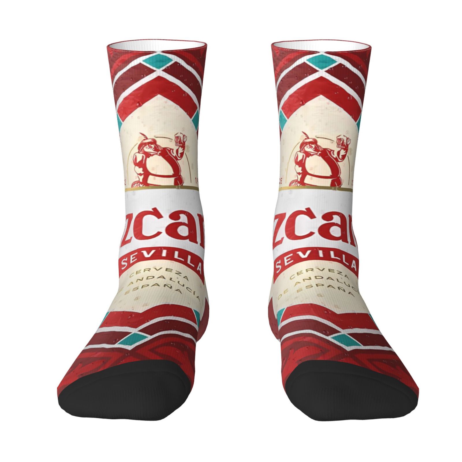 TEMU 1 Par de Calcetines Originales para Hombre, Festival de la Cerveza - Calcetines de Regalo para Amantes de la Cerveza, Uso en Todas , Diseño