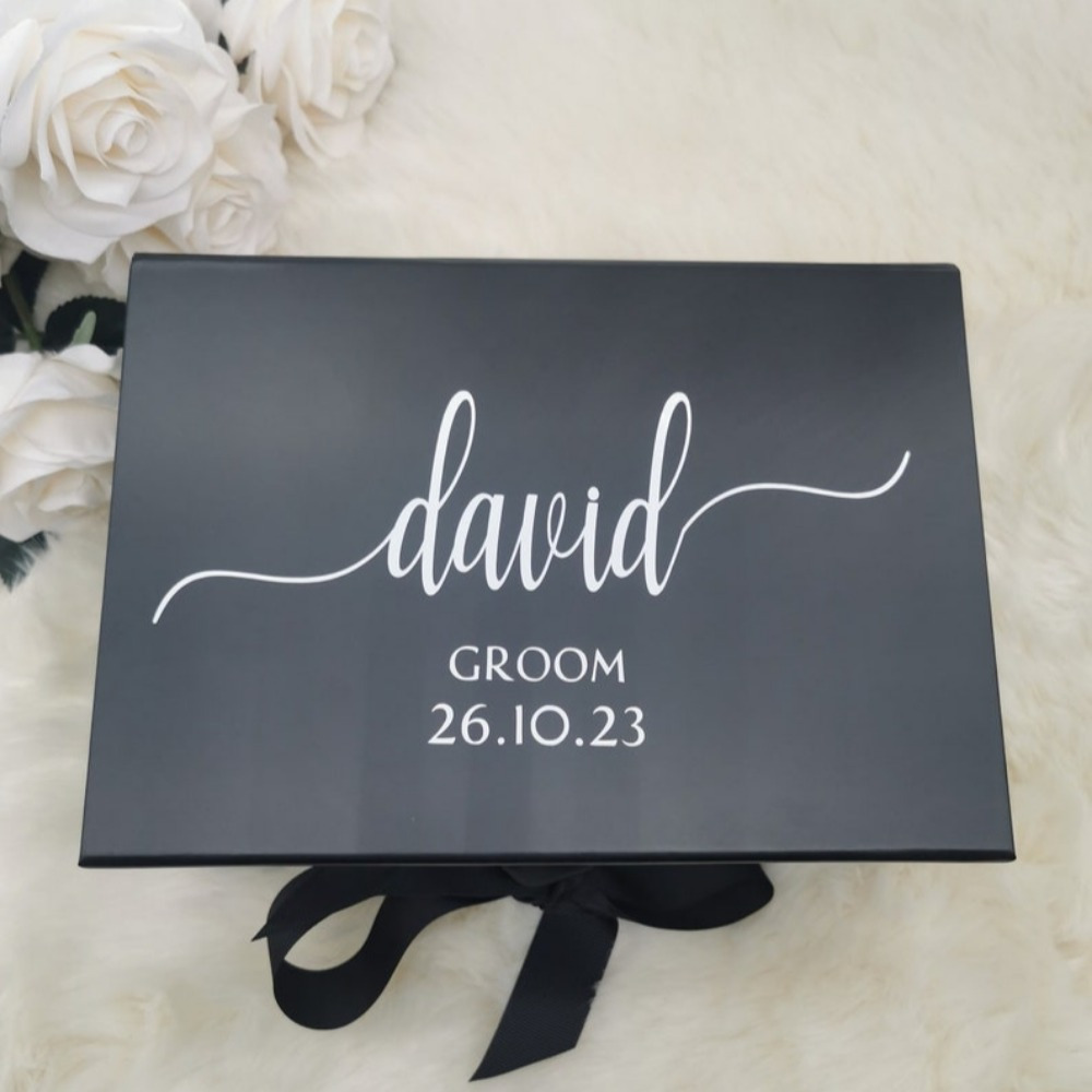 TEMU 1pz Scatola Regalo Personalizzata, Regalo Personalizzato per lo , Scatola Regalo per Matrimonio, Scatola Regalo Grande, Scatola Regalo Elegante