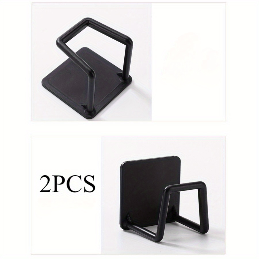 2pcs Multifunctional, Sponge Rack, Kitchen Sink Organizer, No-drill Adhesive, Creative Faucet Draining Rack Storage For Sink