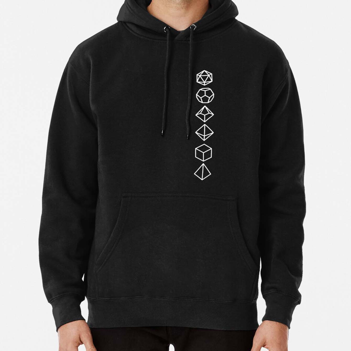 

1pc Dice , Hooded , Slight , Regular Fit Sweatshirt