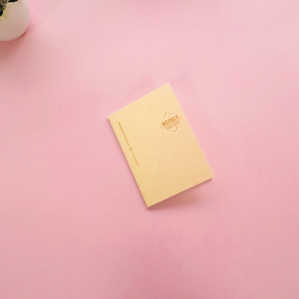 TEMU 1pc Passport/standard Traveler Notebook Weekly Plan Inner Page, Journal Planner Decorative Notebook Replace Additions Learning Office Supplies