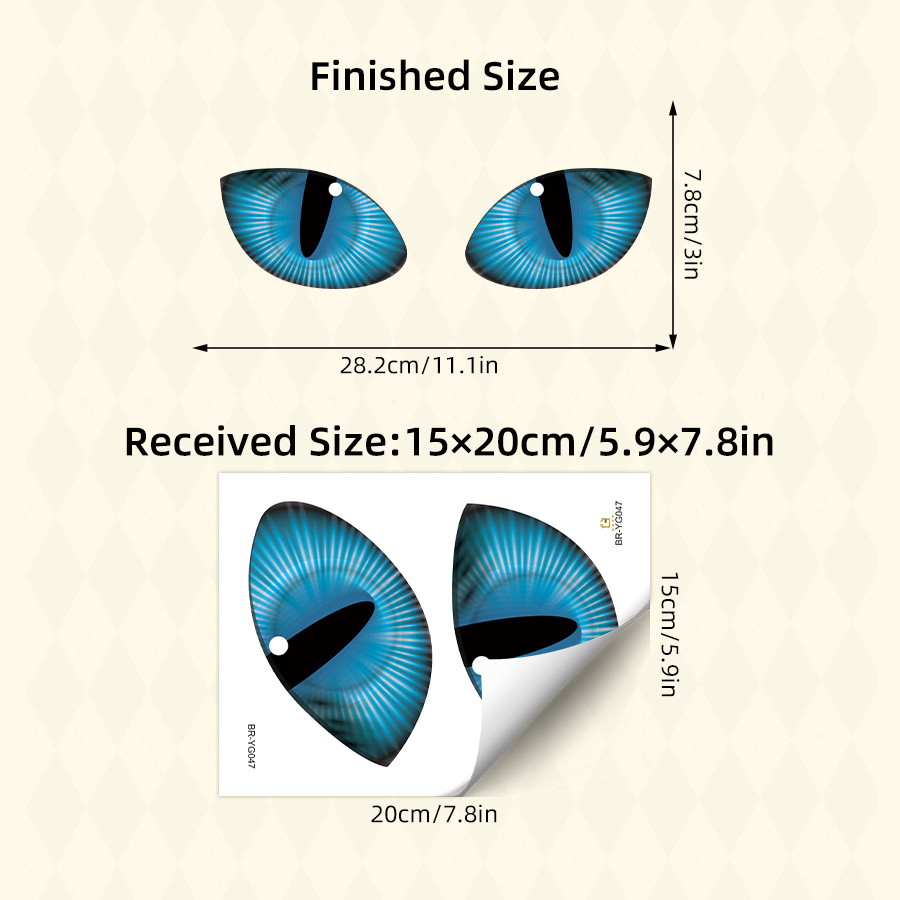 Luminous Toilet Decal - Eerie Blue Glowing Eyes - Removable Self-adhesive Home Decoration Stickers For Bedroom, Living Room, Halloween Celebration