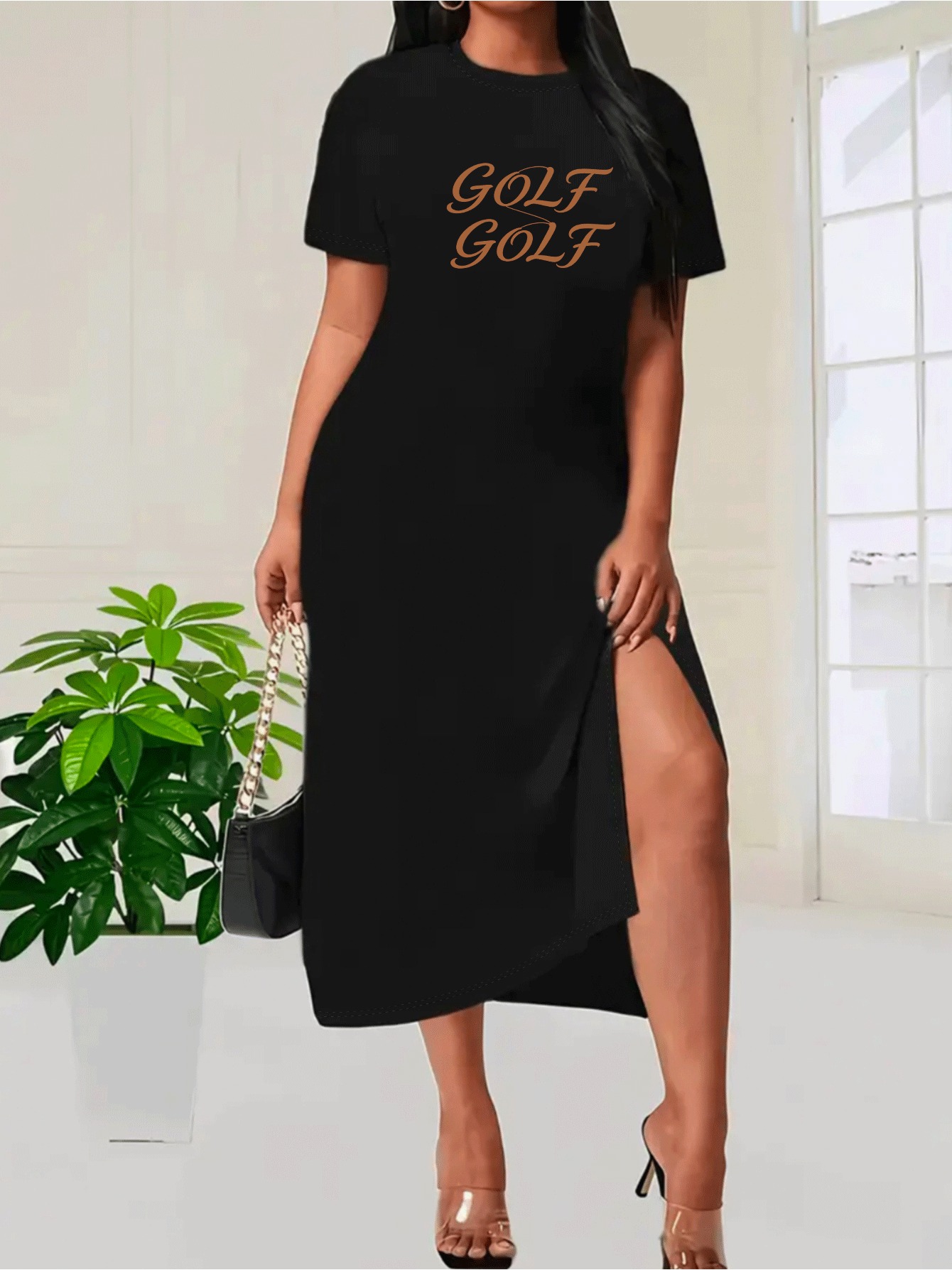 chinese dress ladies Ladies Signature Golf Dress  Polo Collar Fit & Flare with Shorts   Masterpiece Sports Club