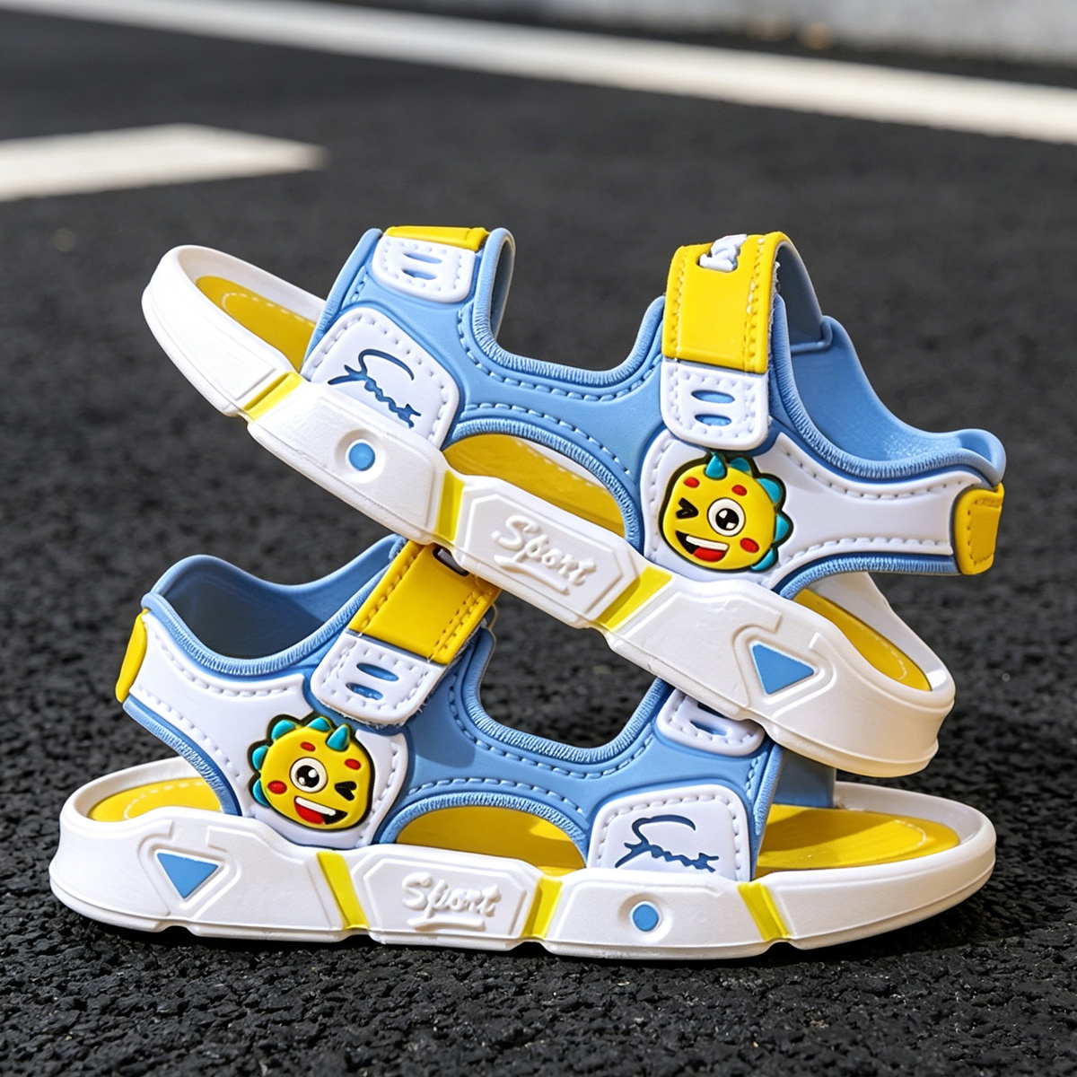 Cartoon kids sandals image