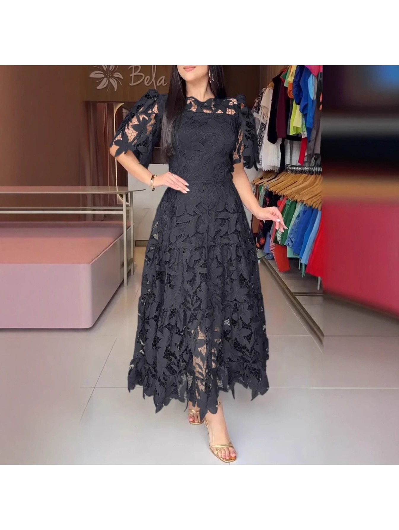 green emerald velvet dress Sweep/Brush Train Dark Green Sultry Lace Bodycon Midi Wedding Guest Dress