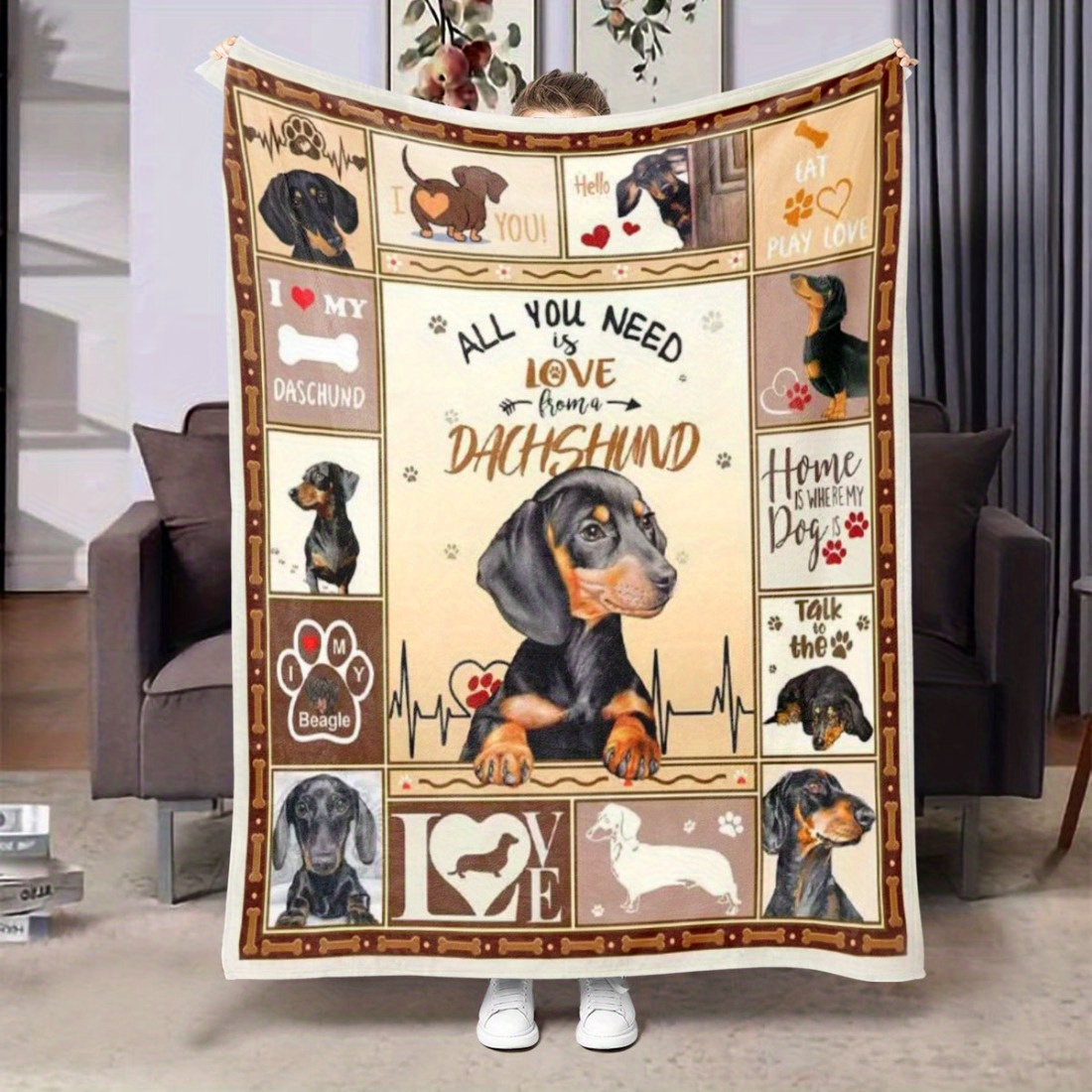 

Flannel Blanket - , And Comfortable, Sofa, & Bed , Pet For Decor,