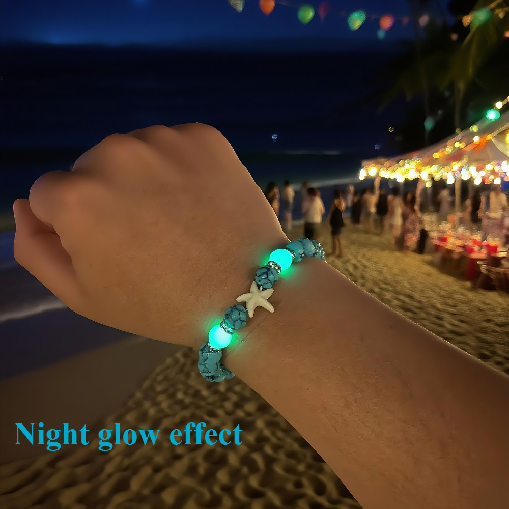 Starfish -the-dark Cool, Unisex, Couple Matching, Suitable For Party Outfits, Holiday Gifts