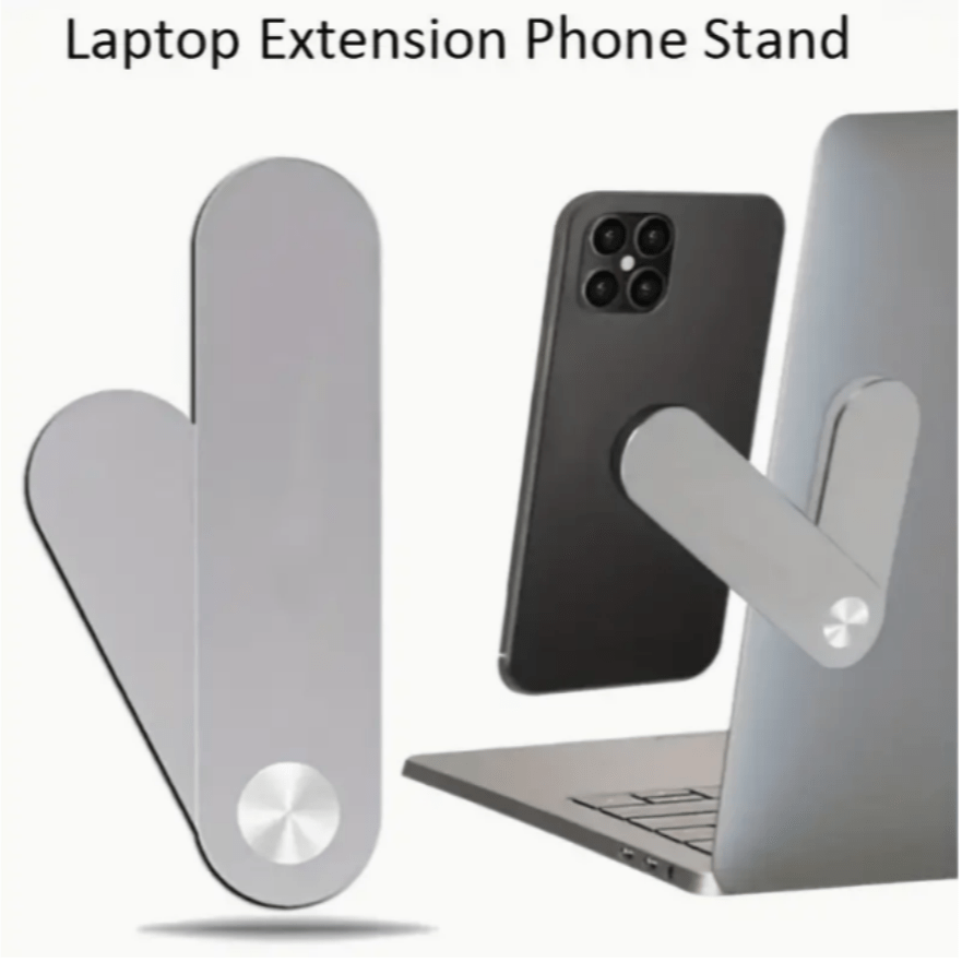 A Lightweight And Portable Magnetic Phone Stand, Compatible with All Phone Models, Rotatable, Waterproof And Rustproof, Adjustable Side Mount for Monitors, Designed for Laptop Expansion.