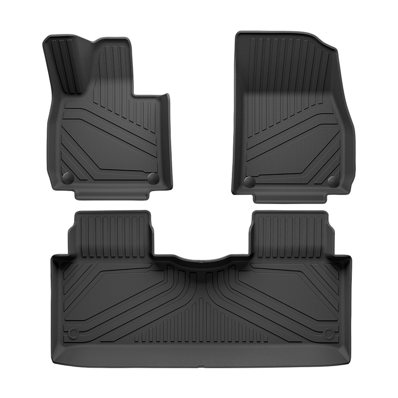 TEMU Full Set Compatible For G6 Car Floor Mats Suitable For 2023-2025 Models, Slip-resistant & Wear-resistant Tpe -weather Floor Liners, Left-hand