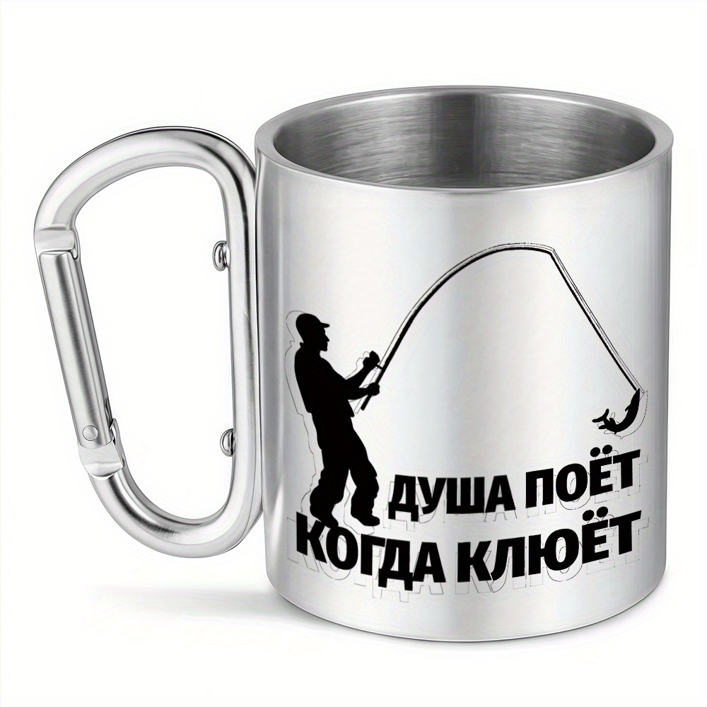 E-shop 1 Stück 10oz Edelstahl Kaffeebecher, wiederverwendbar, vielseitig einsetzbar – ideal für Zuhause, Büro & Geschenke zu Weihnachten, Halloween,