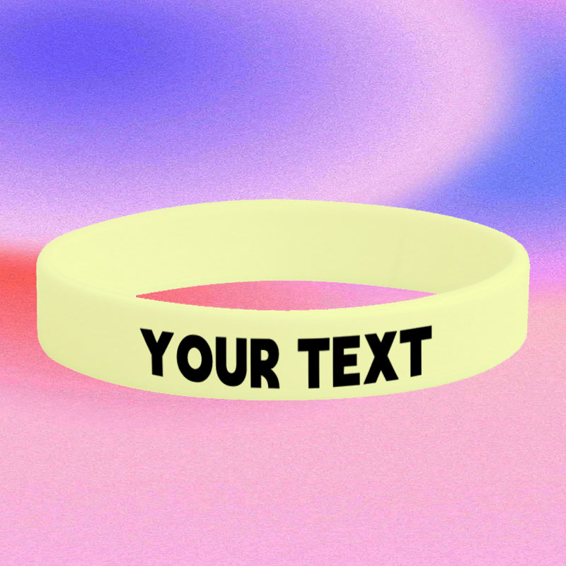 35pcs Glow-in-the-Dark Silicone Bracelet Set, Gift for Her/Him