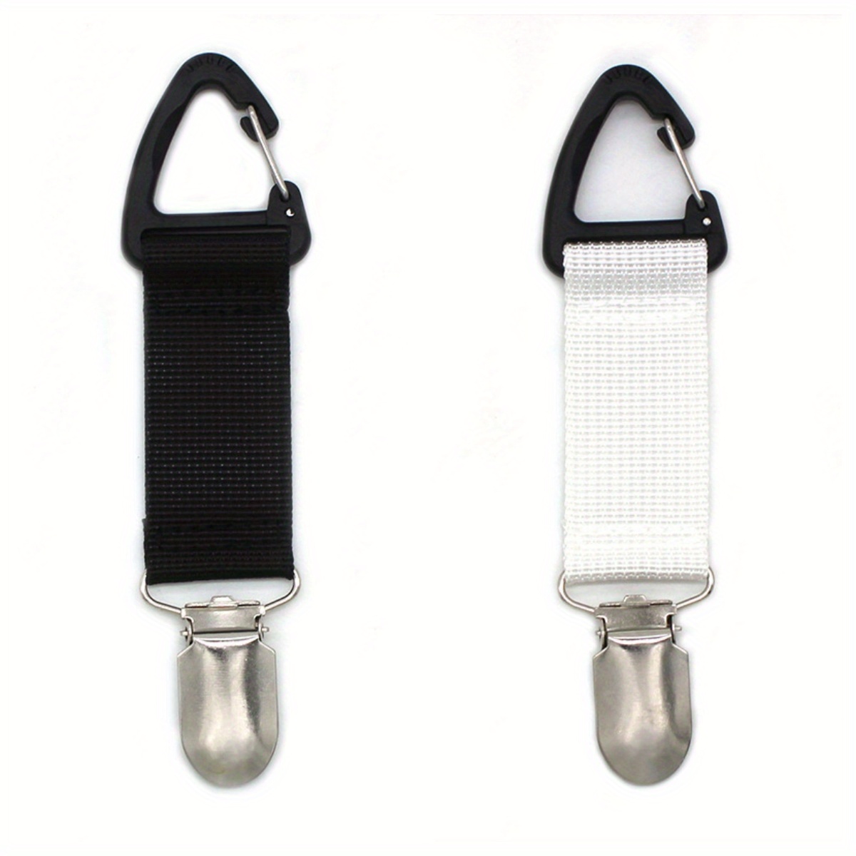 TEMU 1/2pcs Outdoor Travel, Picnic, Portable Hat Clip Luggage Pouch 4.92x1.18inch Hat Glove Storage Companion Multifunctional Bag Clip Travel