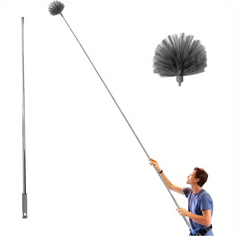 

1pc Extendable Spider Web , Metal And Telescopic , Manual For Ceiling, , , Bathroom, , , - No Battery Needed