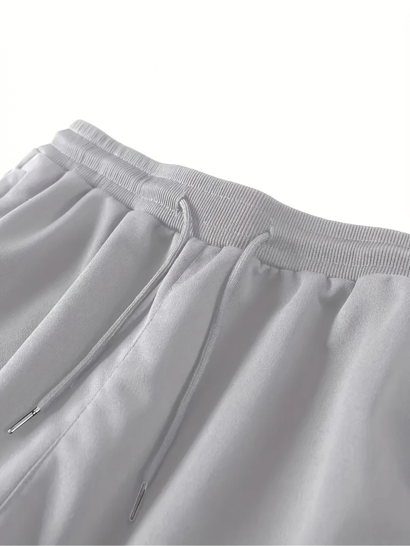 Men's 2-Tone Jogger Pants with Elastic Waist & Drawstring - Dark Green/Black/Navy Blue Gym Track Pants, White Logo Print, 100% Polyester Athletic Casual Trousers for Training, Workout & Casual Attire (Machine Washable)