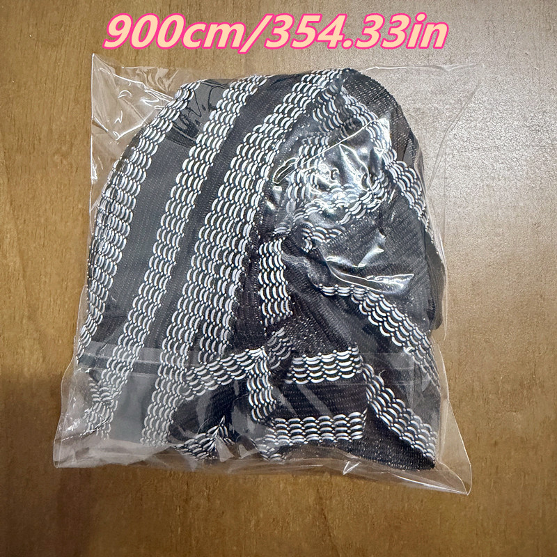 TEMU 9 Meters Self-adhesive Stickers For Trousers Pants, Striped Trouser Patches, Home Fabric Supplies