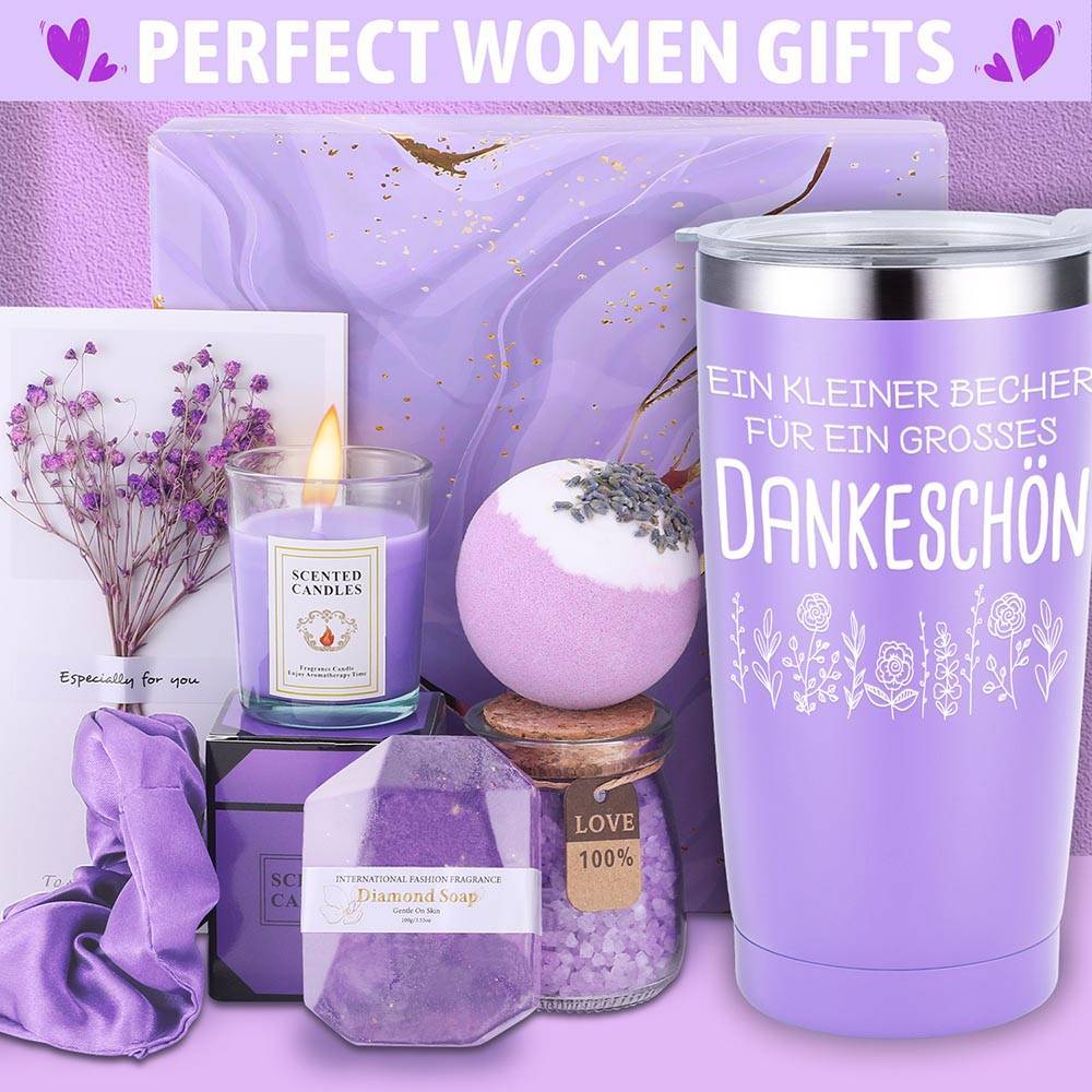 8 komada Sretna odlazak u mirovinu tematska ženska spa košara, rođendanski poklon, set za žene, višeodjelni paket za zabavu, kutija za spa darove za najbolju prijateljicu i sestru, samonjegujući poklon za djevojku, suprugu ili majku