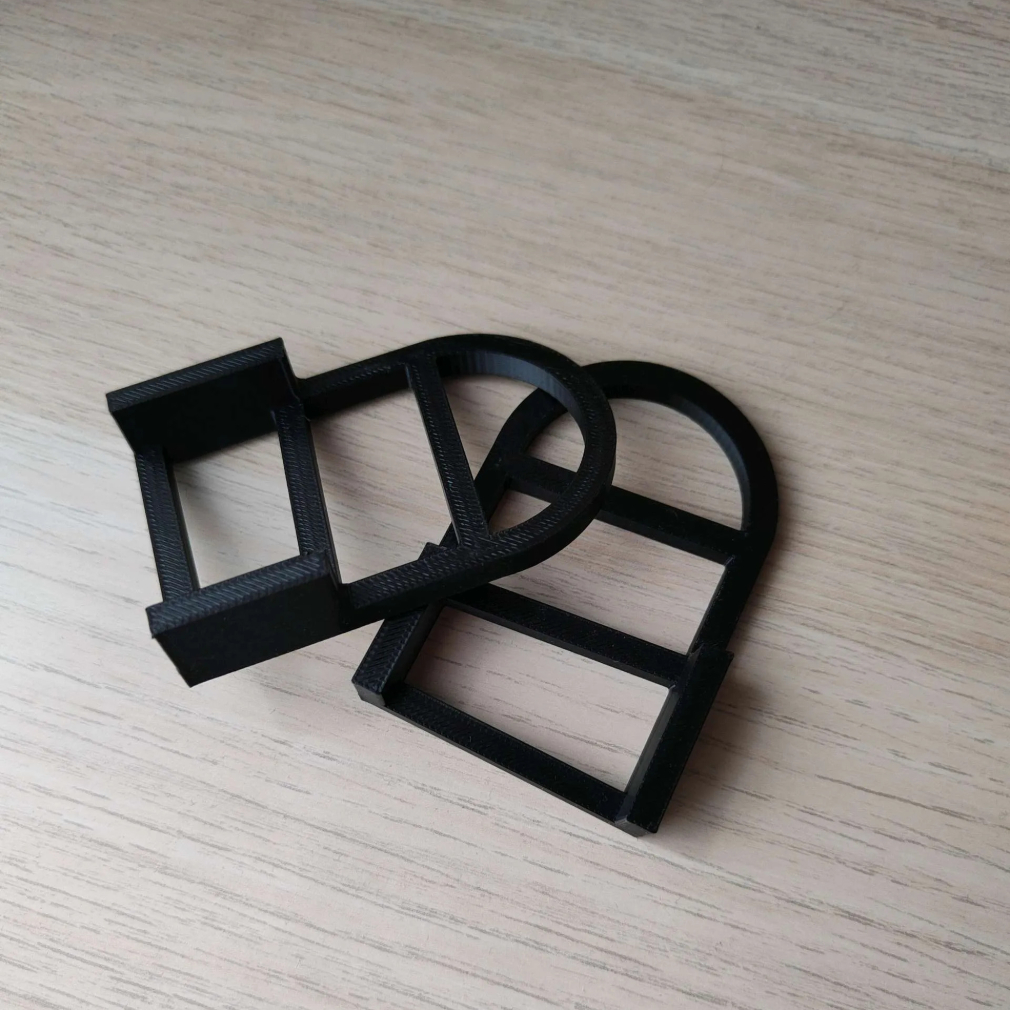 Image of 2 Window Sash Stoppers To Prevent Windows From Closing On Their Own Under Of Wind, With Non Penetrating Windproof Limit Blocks
