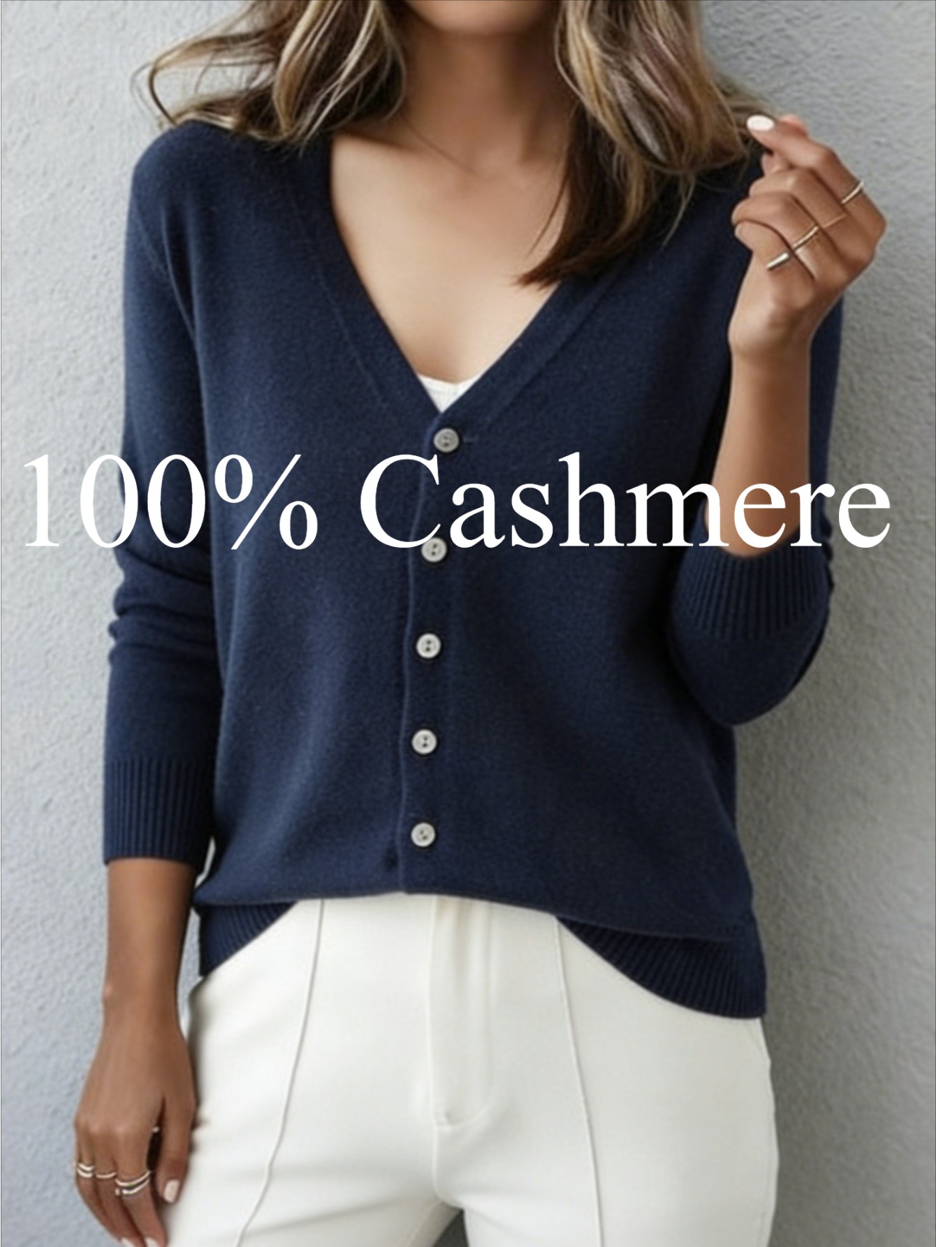 item picture womens cashmere cardigan casual long sleeve   fit coat