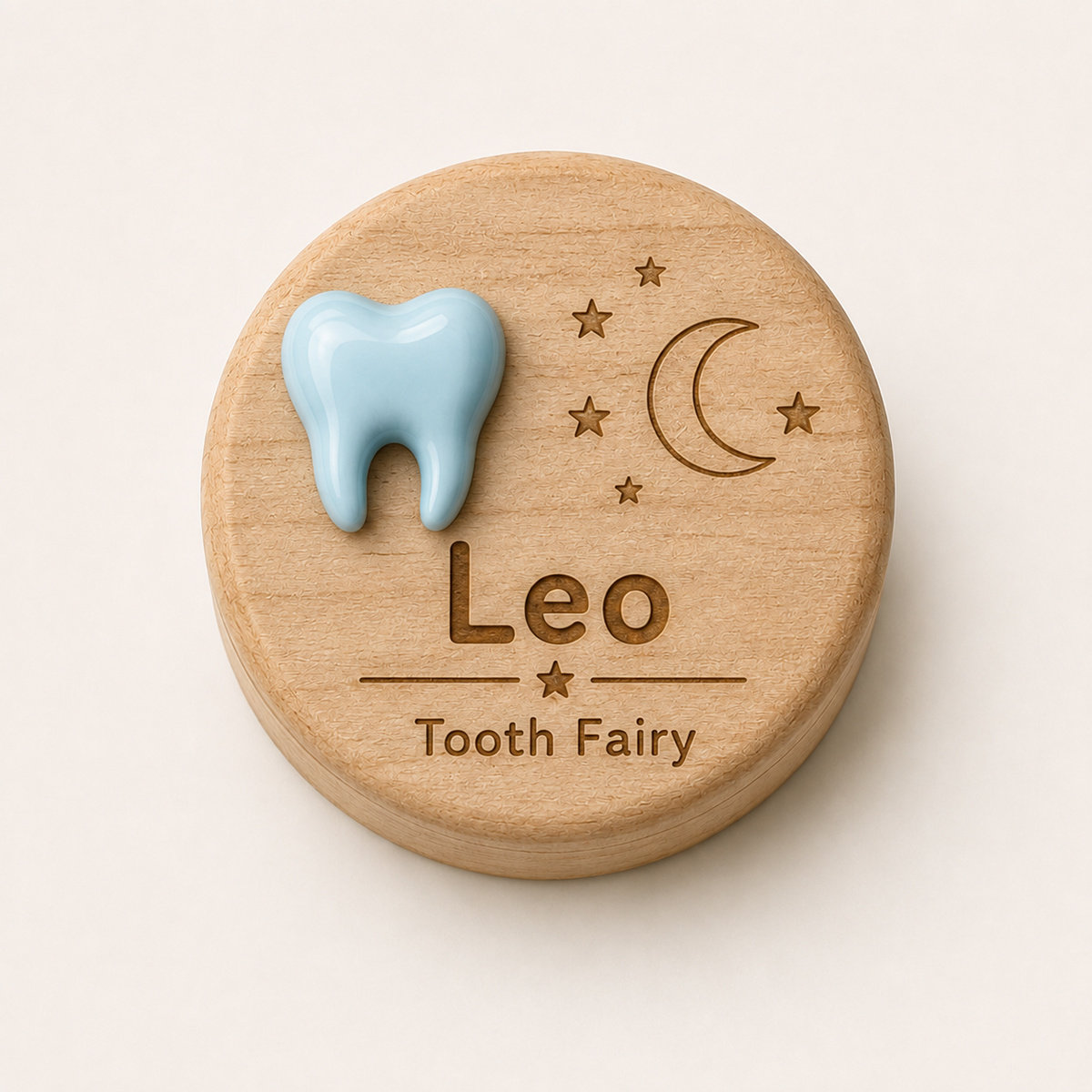 TEMU A Wooden Fairy Tooth Box, Designed For Storing Hair And , Serves As A Keepsake, A Gift For Birth, And A Home Decoration