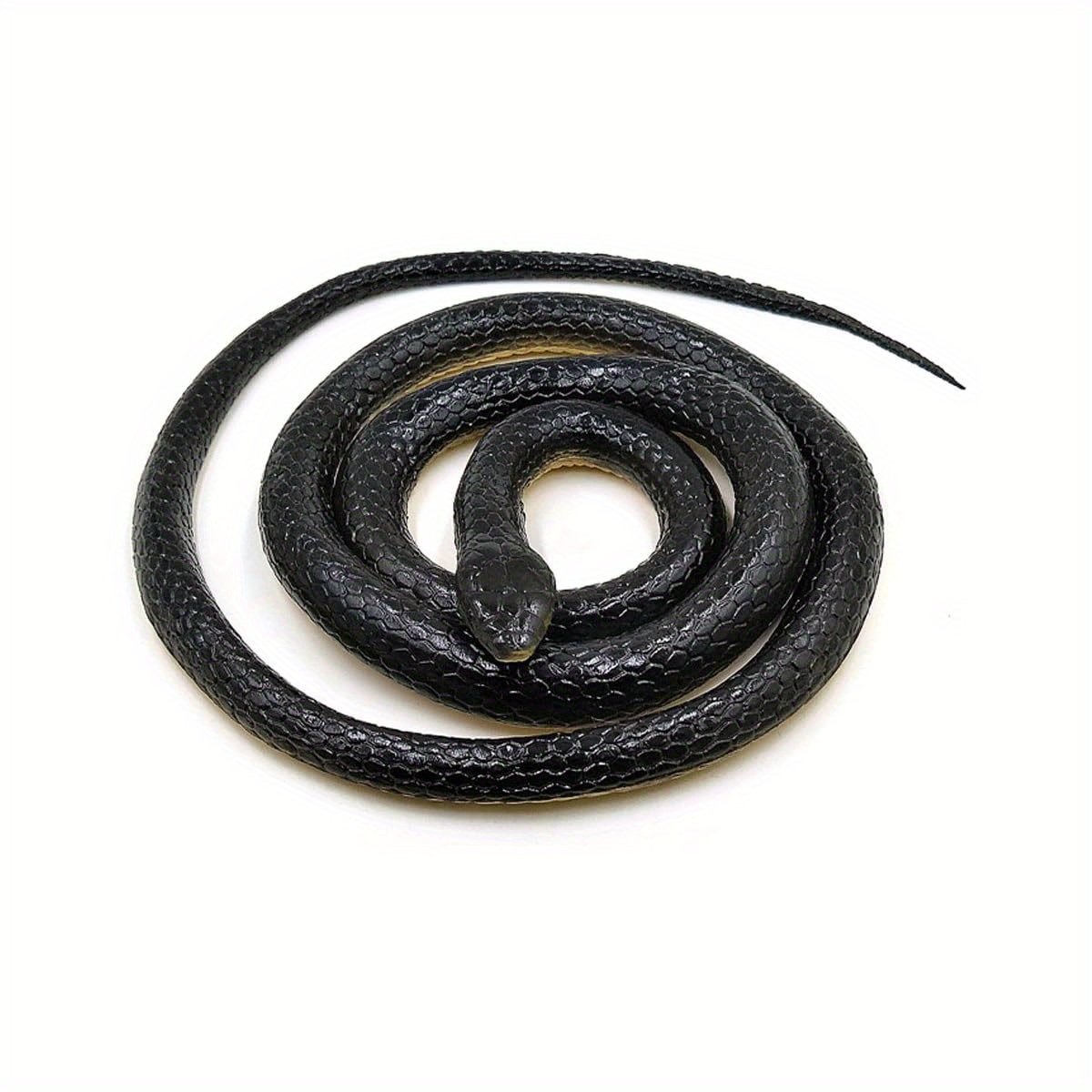 NUOBESTY Realistic Rubber Snake Toy Scary Fake Snake