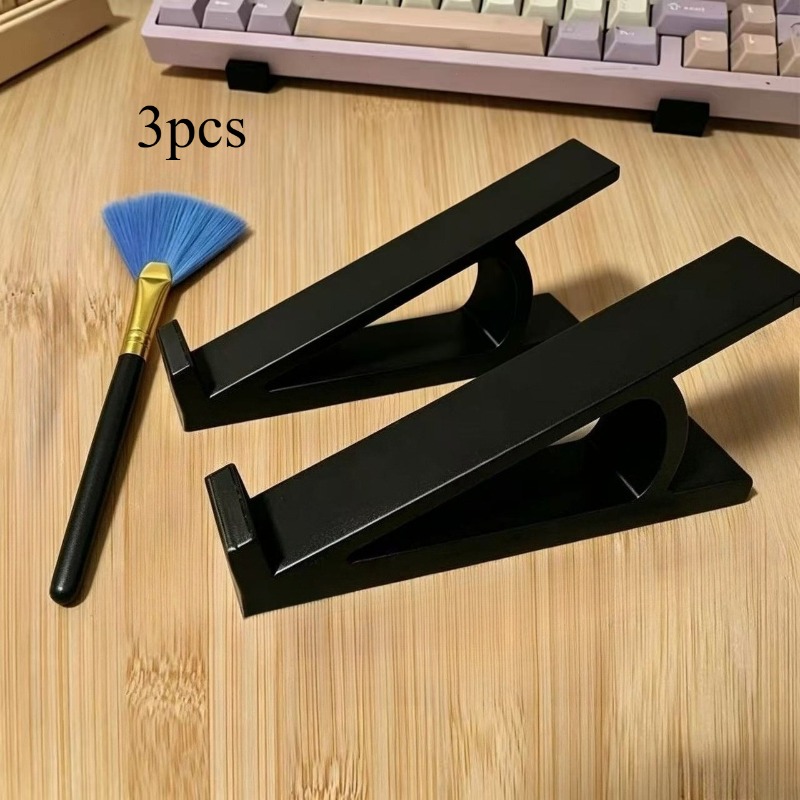 TEMU Set da 3 pezzi poggiapolsi ergonomico per tastiera con spazzola antistatica per la rimozione della , accessori per scrivania da computer