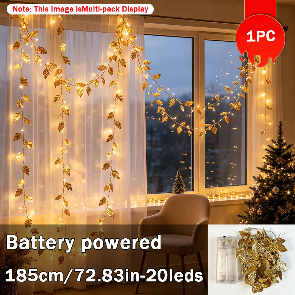 TEMU Guirlande Lumineuse LED à , Guirlande Lumineuse LED à Fil de Cuivre à , pour Décoration de Maison et de Bureau, Chambre, Salon, Décoration de