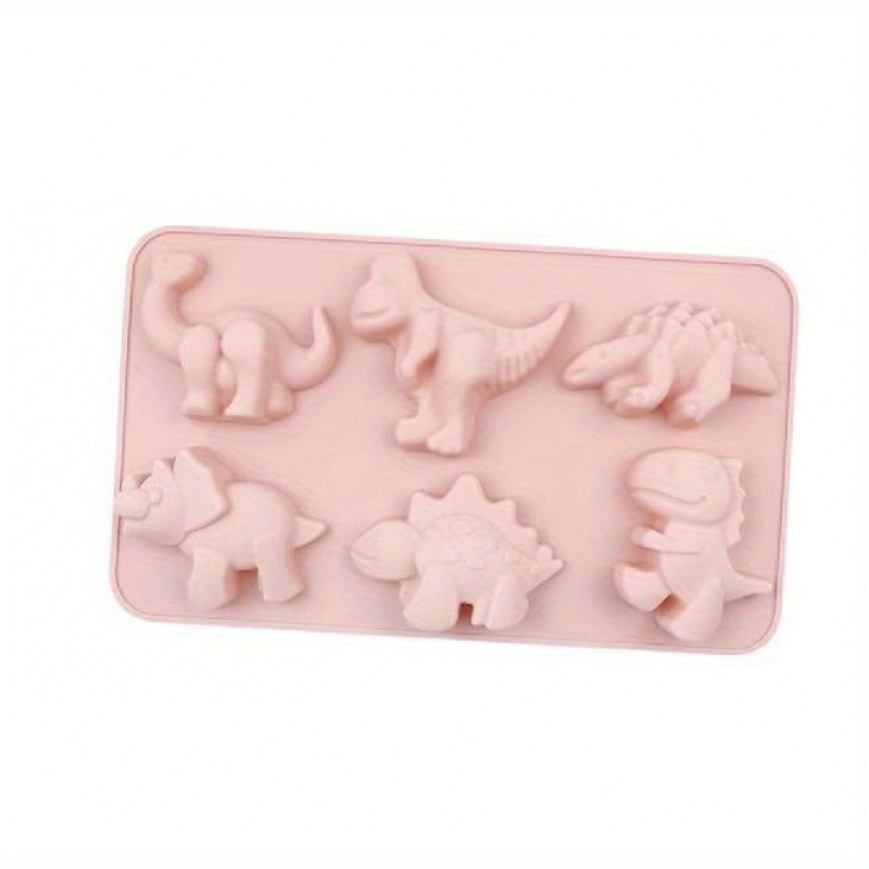 Image of 1pc For Bakeware Cake Mold, Baking Mold, Cake Silicone Mold, Dinosaur Handmade Diy Baking Silicone Cake Mold