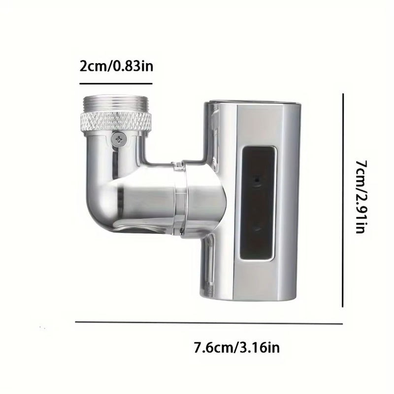 universal kitchen faucet aerator splash filter vegetable washing shower faucet dishwashing spout waterfall aerator