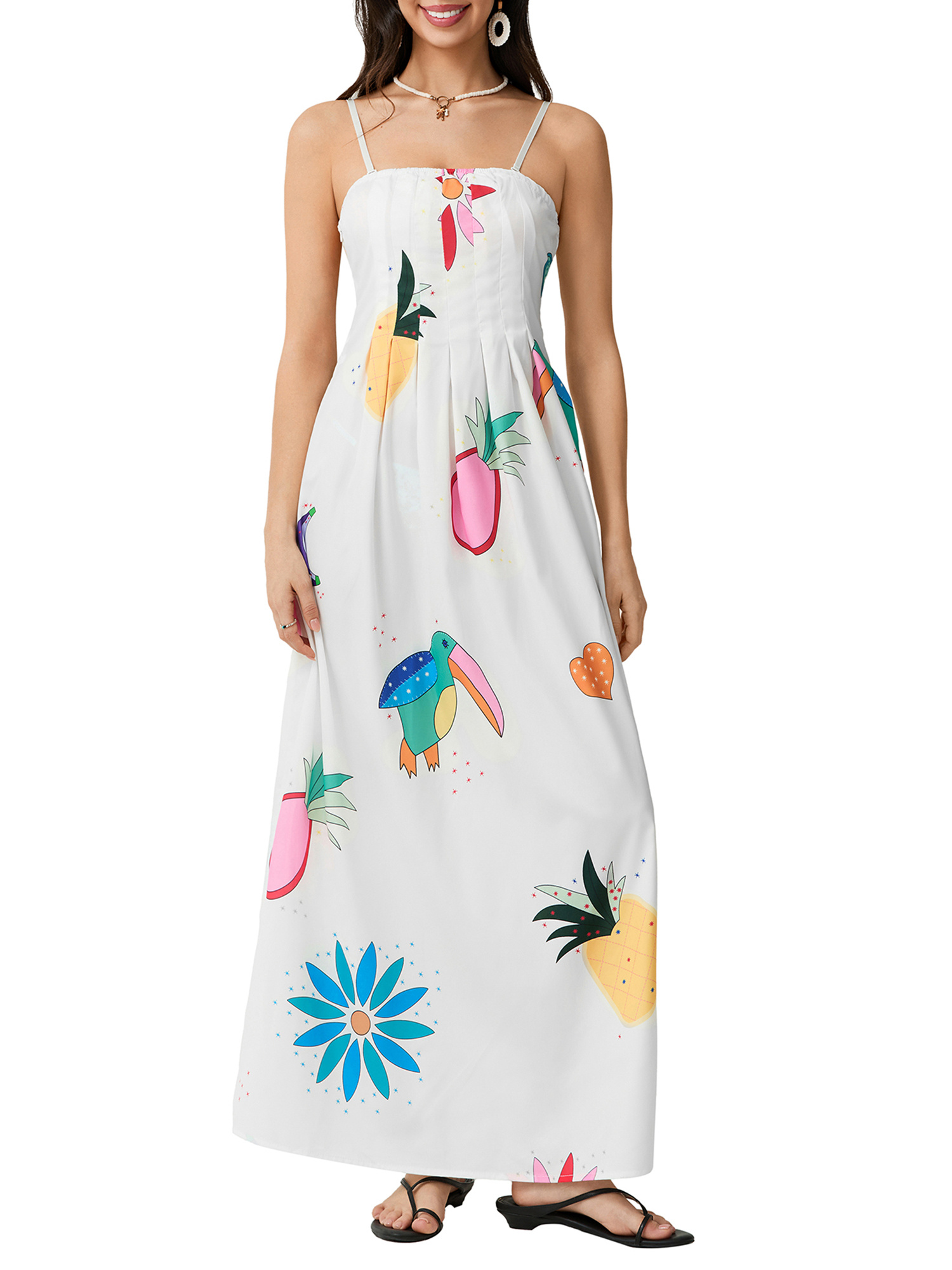 chinese dress ladies Bambi Lemon Bandeau-Neck Maxi Dress With Scarf-Detail – Club L London main image 1