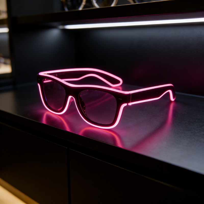 E-shop Diese leuchtenden Brillen sind in fünf Farben erhältlich und leuchten im Dunkeln, als LED-Nachtlichter, für festliche Feiern, Partys,