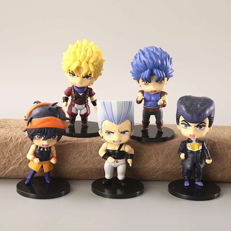 

{authorized}} Type A 5 Adventure Figures Anime Cartoon Higashikawa Jousuke Naranja Doll Toy Ornaments