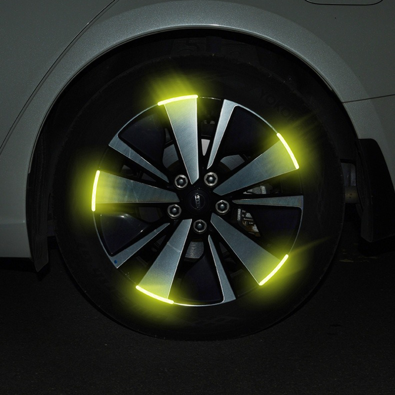 29pcs High Visibility Reflective Safety Warning Stickers for Vehicles & Backpacks