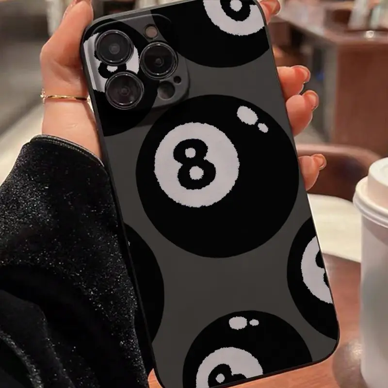 phone case magic cube black 8 ball pattern tpu shockproof - Temu Mauritius phone case magic cube black 8 ball pattern tpu shockproof - Temu Mauritius