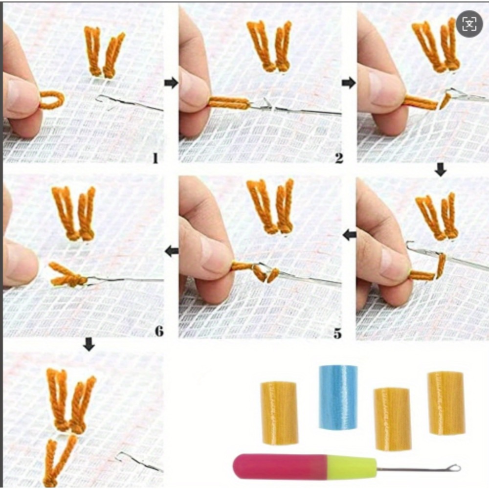 Lock Hook Kit for DIY Pillowcase and Carpet Cover