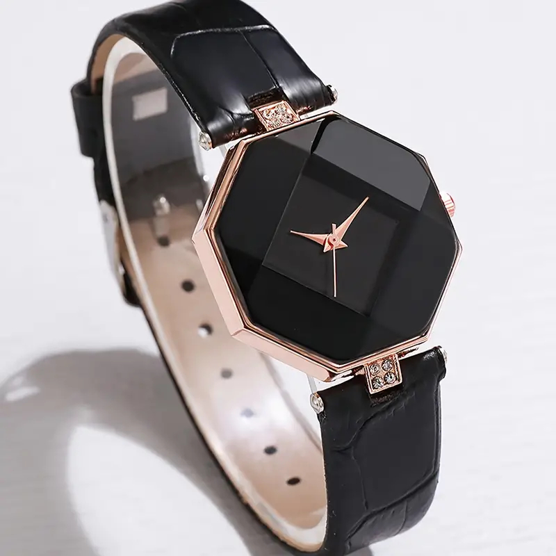 A Stylish And Elegant Quartz Watch for Women Paired with a Bracelet - The Perfect Gift for Her.