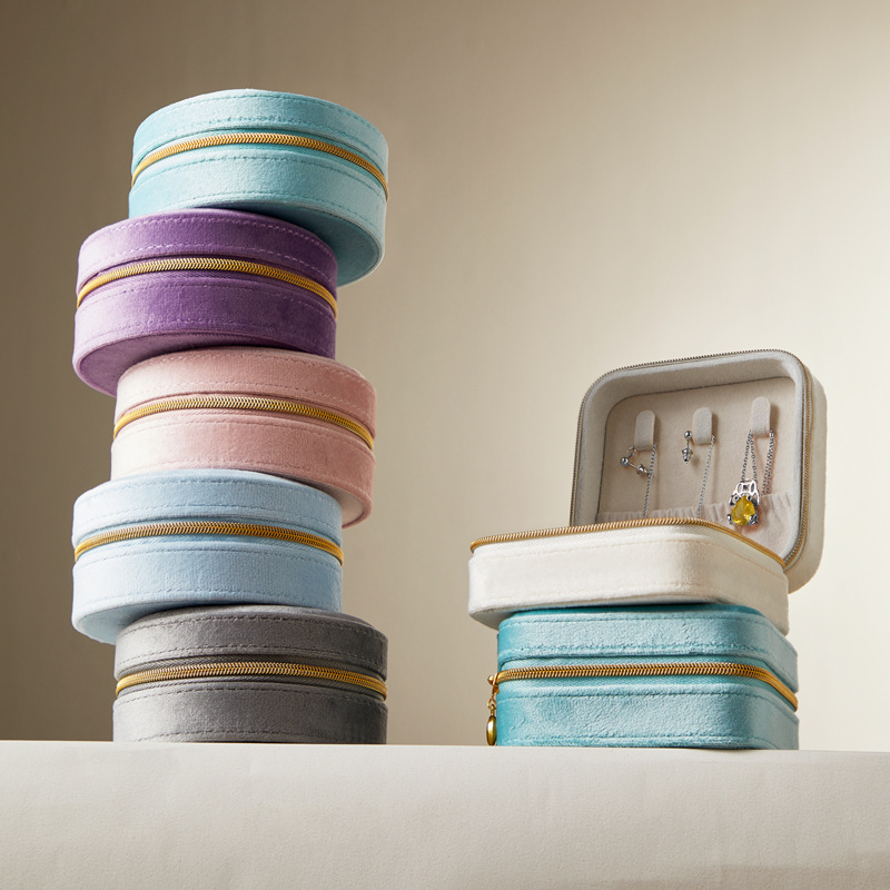 Custom Minimalist Cross-Border Portable Jewelry Box