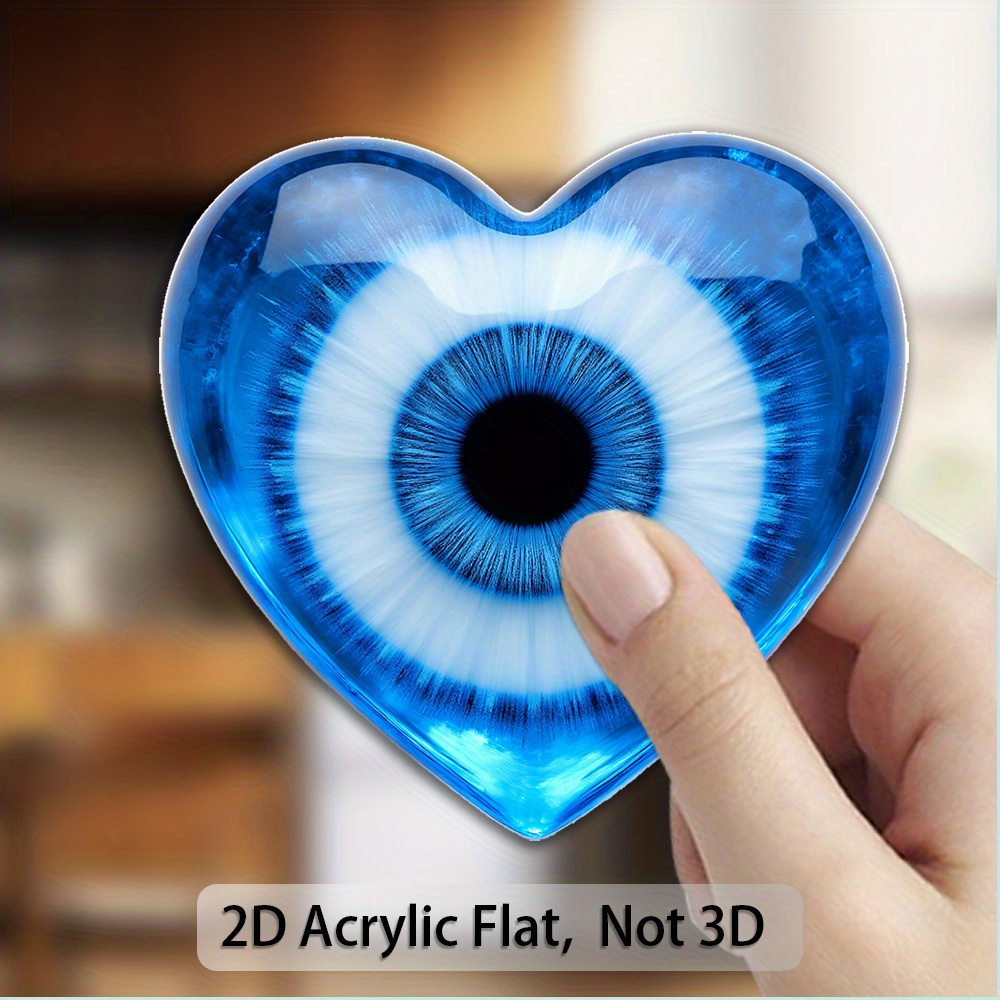 TEMU 1pc 2d Flat Printing Refrigerator Magnetic Decorative Sticker Refrigerator Sticker Bright Colors Long-lasting Non-fading Stable Adsorption Not