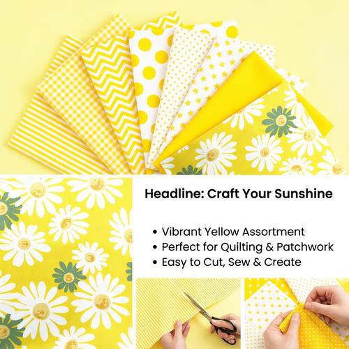 8pcs pre cut handmade fabric suitable for diy sewing set with daisy prints star stripes plaid polka dots pre cut panels for quilting tablecloths bedspread hand wash only gift wrapping decorations