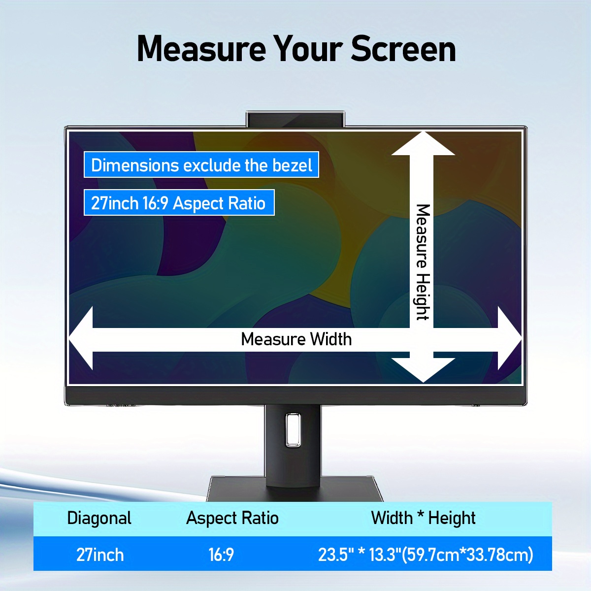 14po Film Protection Oculaire Anti-Lumière Bleue Anti-Éblouissement HD