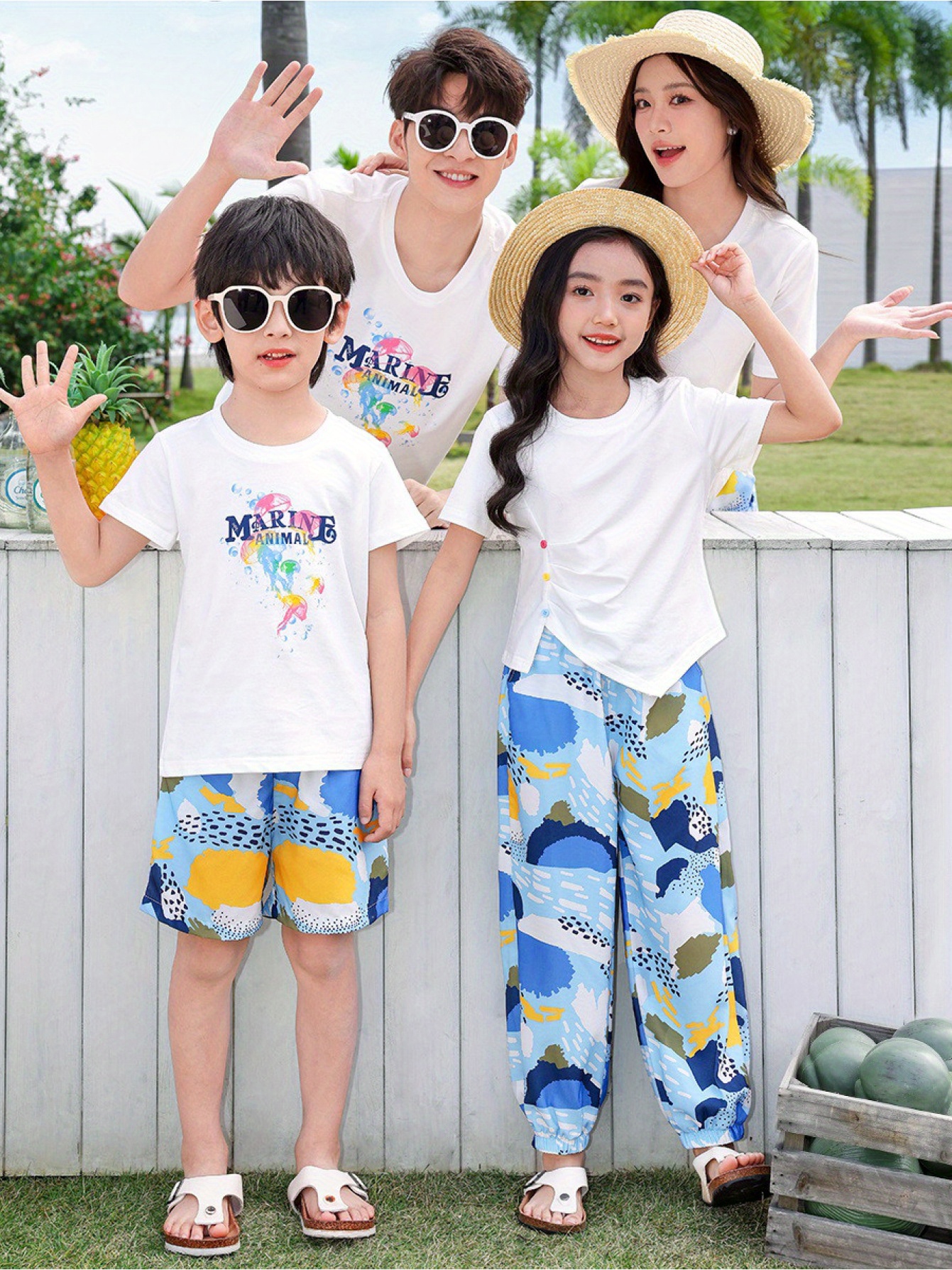 family matching outfits including