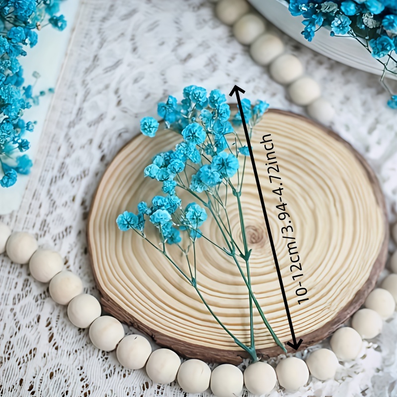49 Stck Blaue Mini Trockenblumen - Realistische knstliche Blumenvasen  Dekorationen mit blauen Blten, pflegeleichte knstliche Blumen fr  Hochzeit, Valentinstag, Thanksgiving fr wohnung