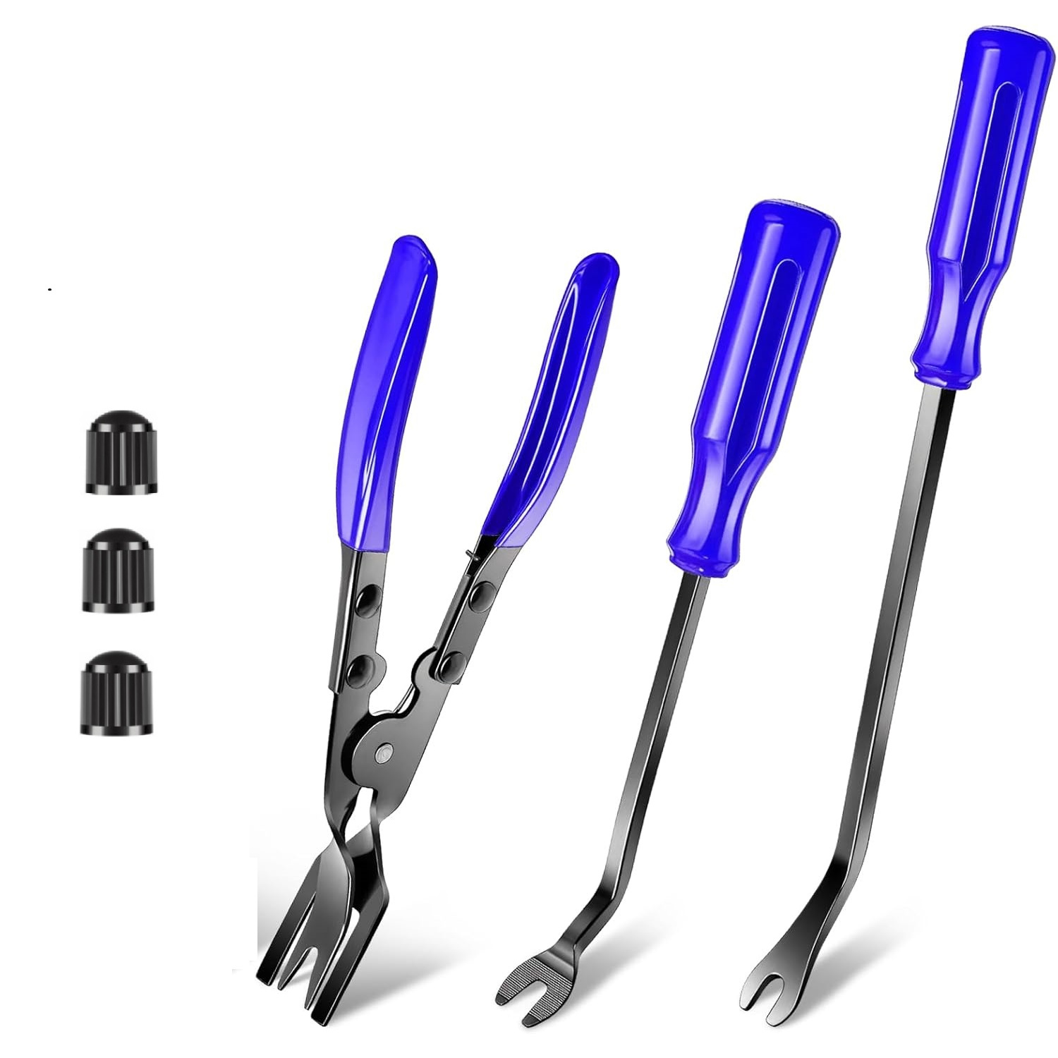 TEMU 6pcs Clip Pliers Set Fastener Remover, Clip Removal Tool, Auto Trim Removal Tool Set For Vehicle Door Panel, Audio Radio Panel, Dashboard Repair