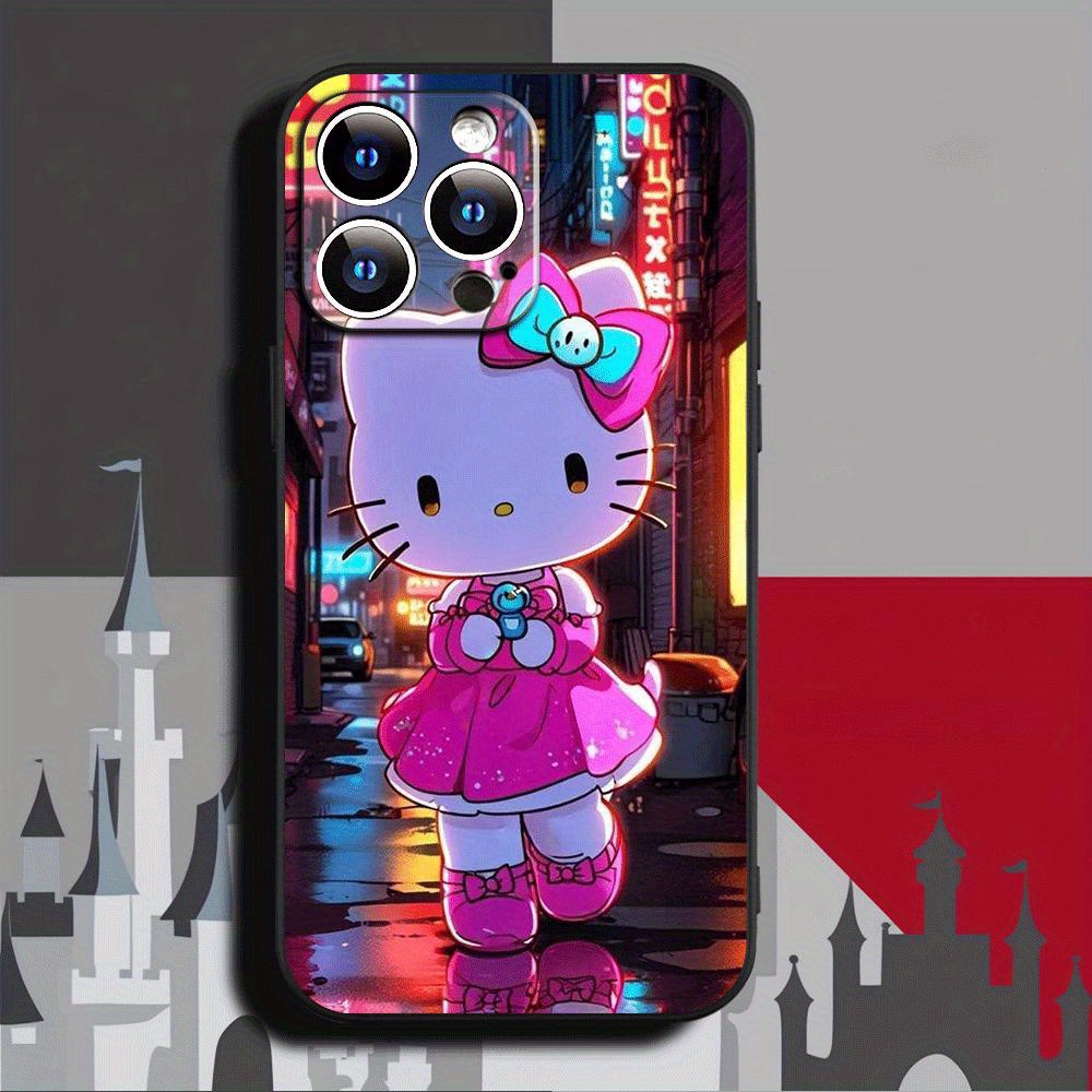 

Sanrio Hello Kitty Design Phone Case For Apple, Shock-resistant With Camera Protection, Compatible With Iphone Models 11 Through 16 /plus.