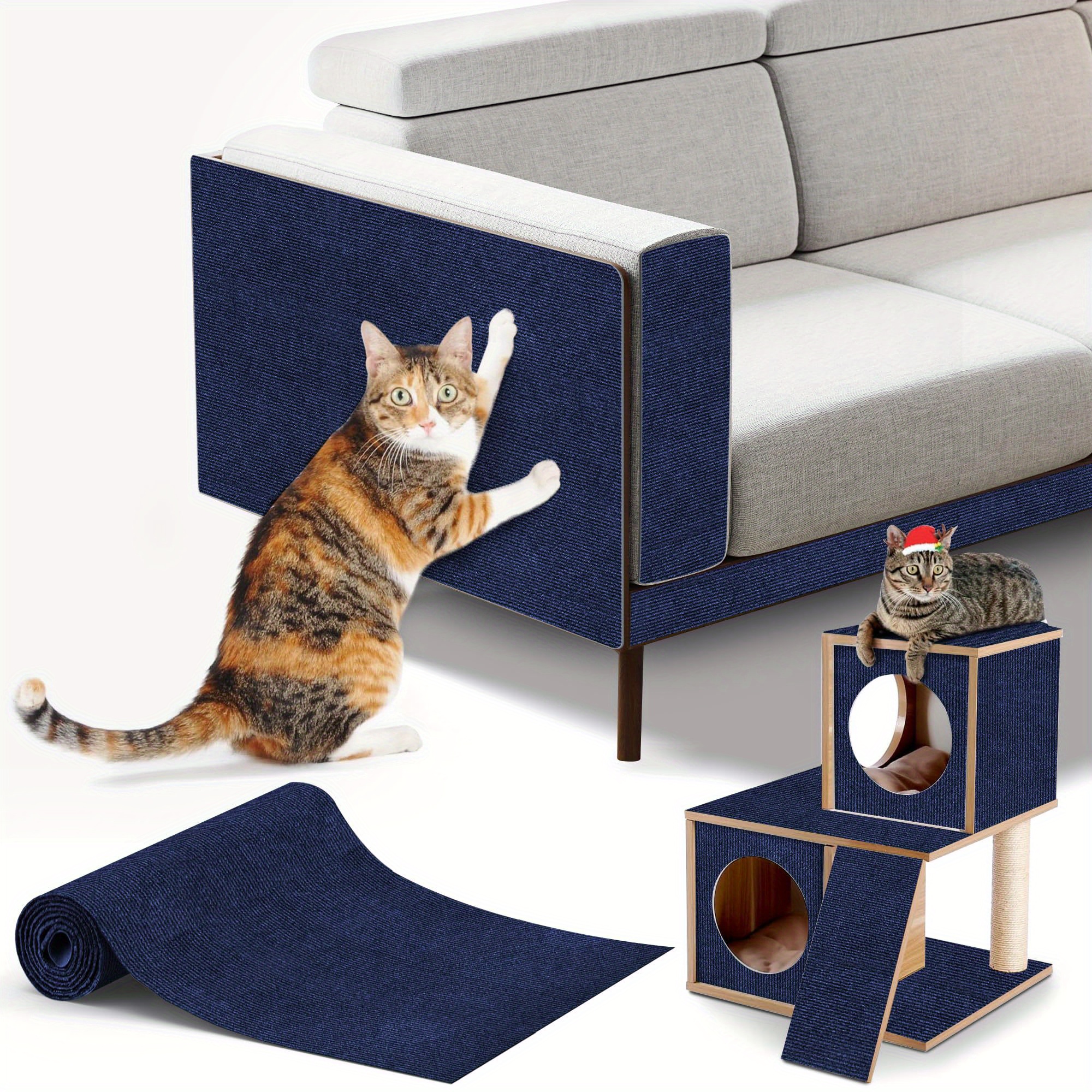 self cat scratch protector pads furniture Temu Bahrain - Main Image