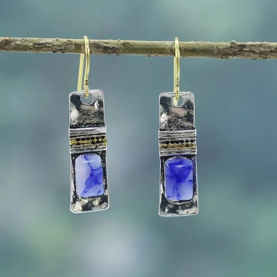 TEMU 2pcs Vintage Elegant And Fashionable Earrings, Earrings For Men And Women, Birthday Gifts For And Relatives, Anniversary Gifts, Easter Gifts,