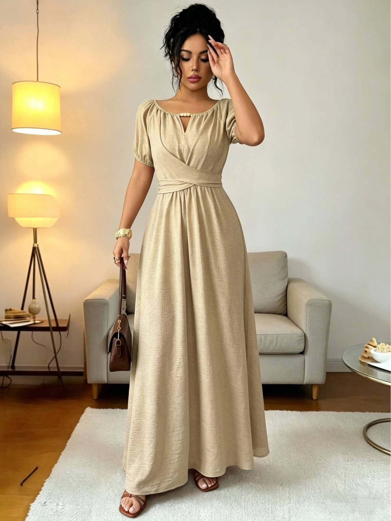 designer black leather dress Corset Mini M / Brown Color:Cordoba Print season leather dress formal YCRF_Bodysuits Boho Linen Cotton Maxi