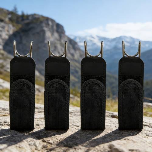 4pcs unisex elastic waistbands buckleless belt hanging metal hook elastic belt adjustable buckleless belt able stylish for men for everyday