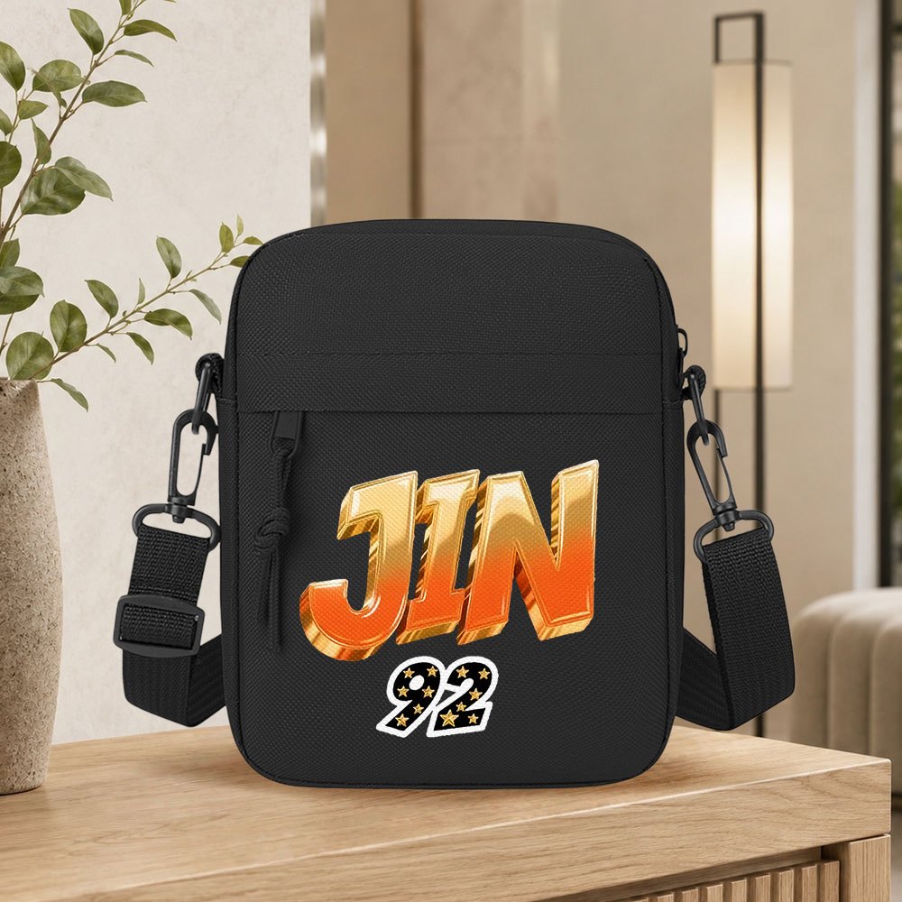 TEMU New Jin 92 Fashion Shoulder Bag, Zipper Closure Design, Lightweight And Durable, Can Store Keys, Cash, Personal Id And Other Small Items,