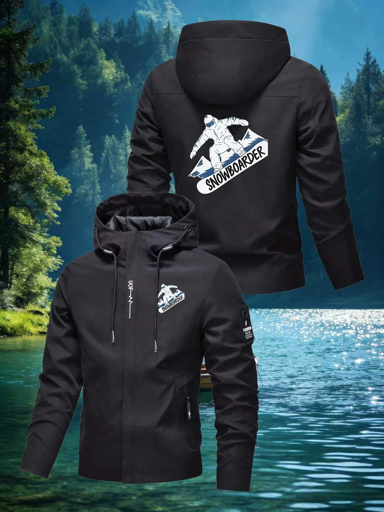 Men's Professional Snowboard Ski Jacket, Windproof Outdoor Gear