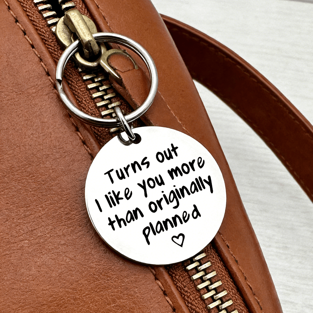 TEMU Funny Gift For Boyfriend Turns Out Originally Keychain Couple Gift Boyfriend Valentine's Day Gifts